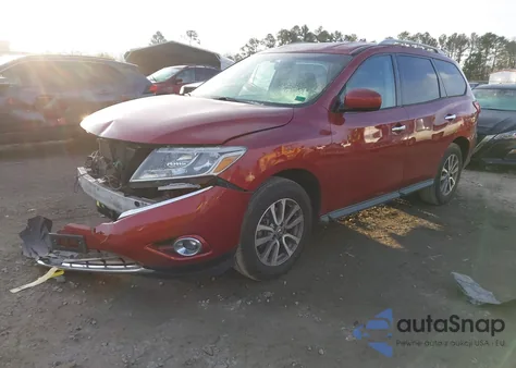 2013 Nissan Pathfinder Sv from USA, damaged, VIN 5N1AR2MM3DC666059